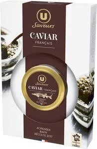 Caviar Français Esturgeon Sibérien (Acipenser Baeri), 30g