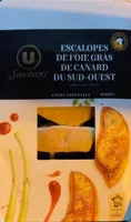 Escalope crue de foie gras de canard Sud-Ouest Saveurs