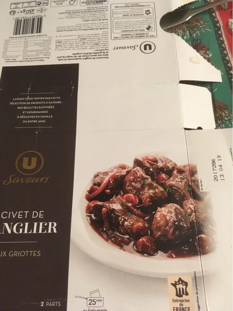 Civet de sanglier