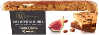 Pain d'épices tranché figues et raisins , 150g