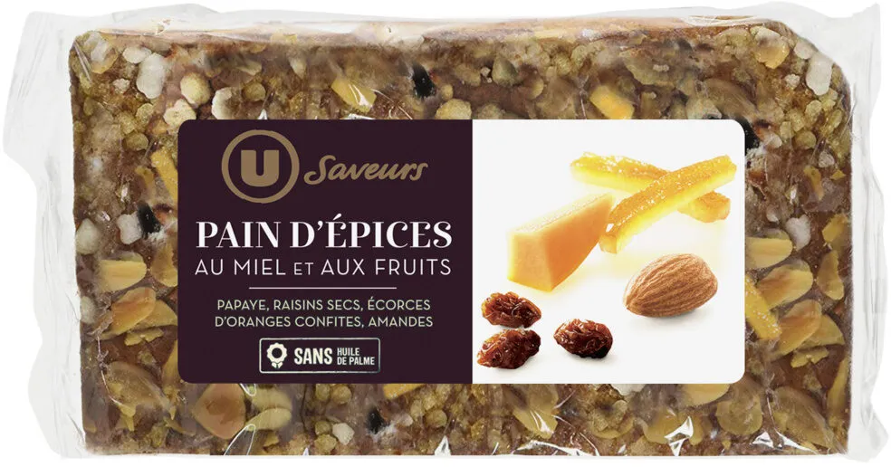 Pain d'épices aux fruits 400g