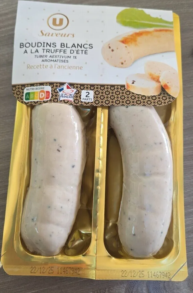 Boudins Blancs à la truffe d'été