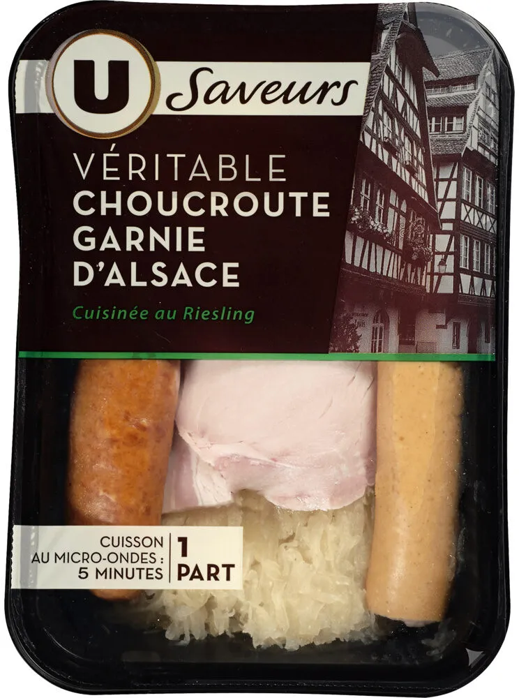 Choucroute garnie alsacienne , 390g