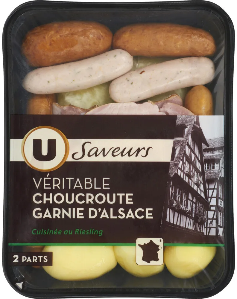 Choucroute garnie d'Alsace , 970g