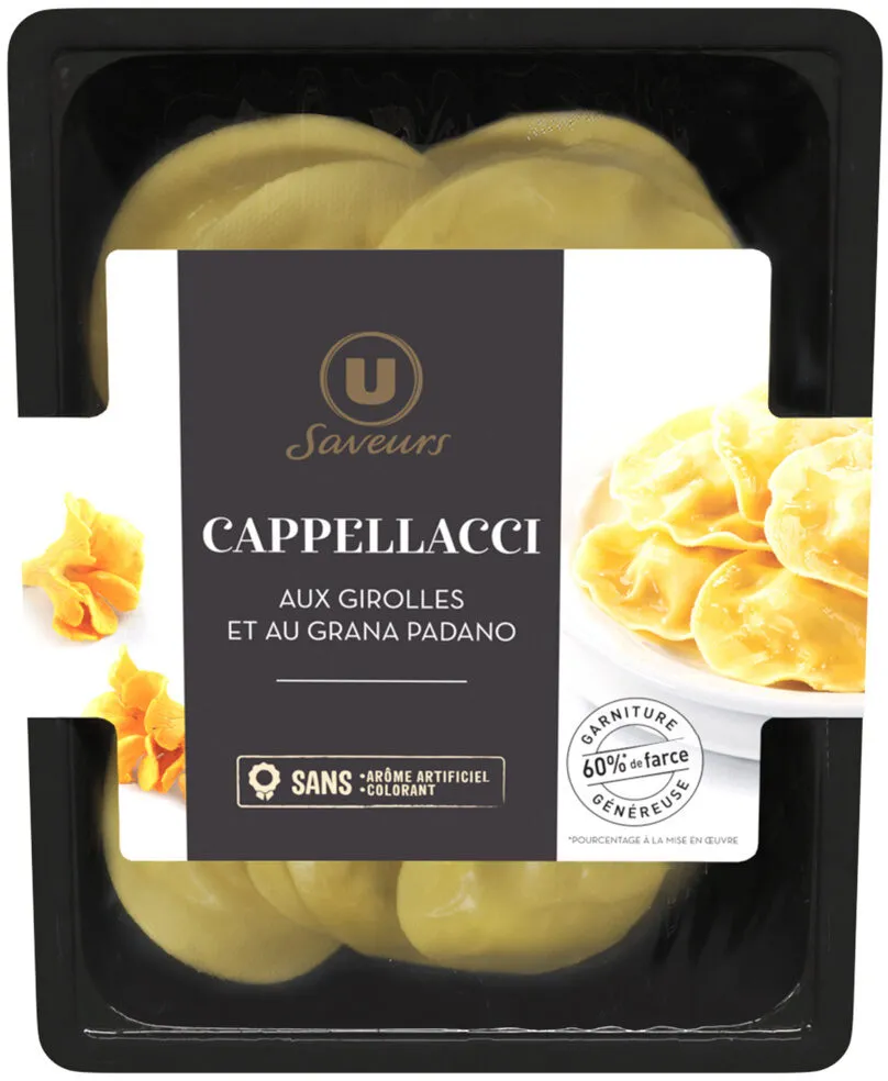 Cappellacci grana padano et aux girolles 250g