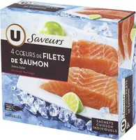 Coeurs de filets de saumon