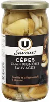 Cèpes champignons sauvages - Bocal de 185g net égoutté