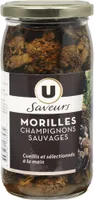 Morilles champignons sauvages - Bocal de 160g net égoutté