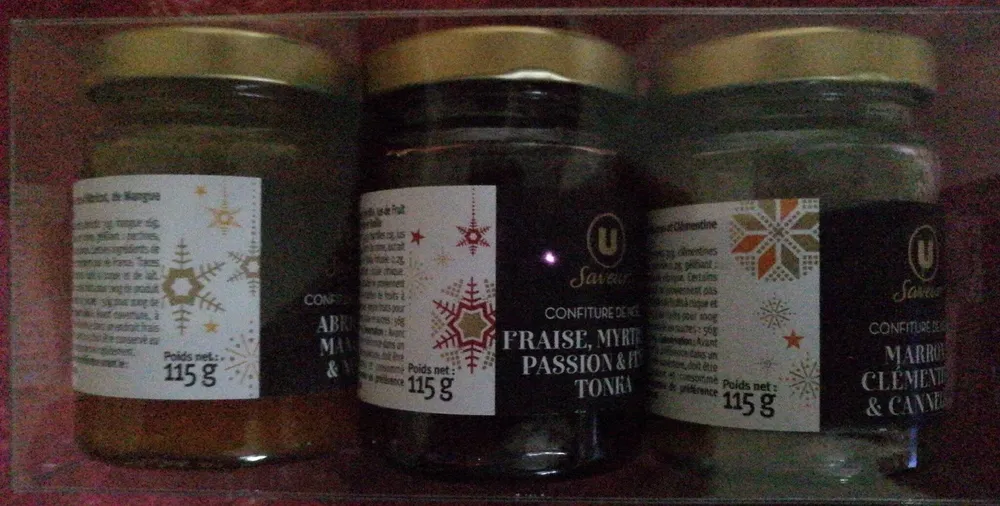 Coffret de confitures Saveurs U