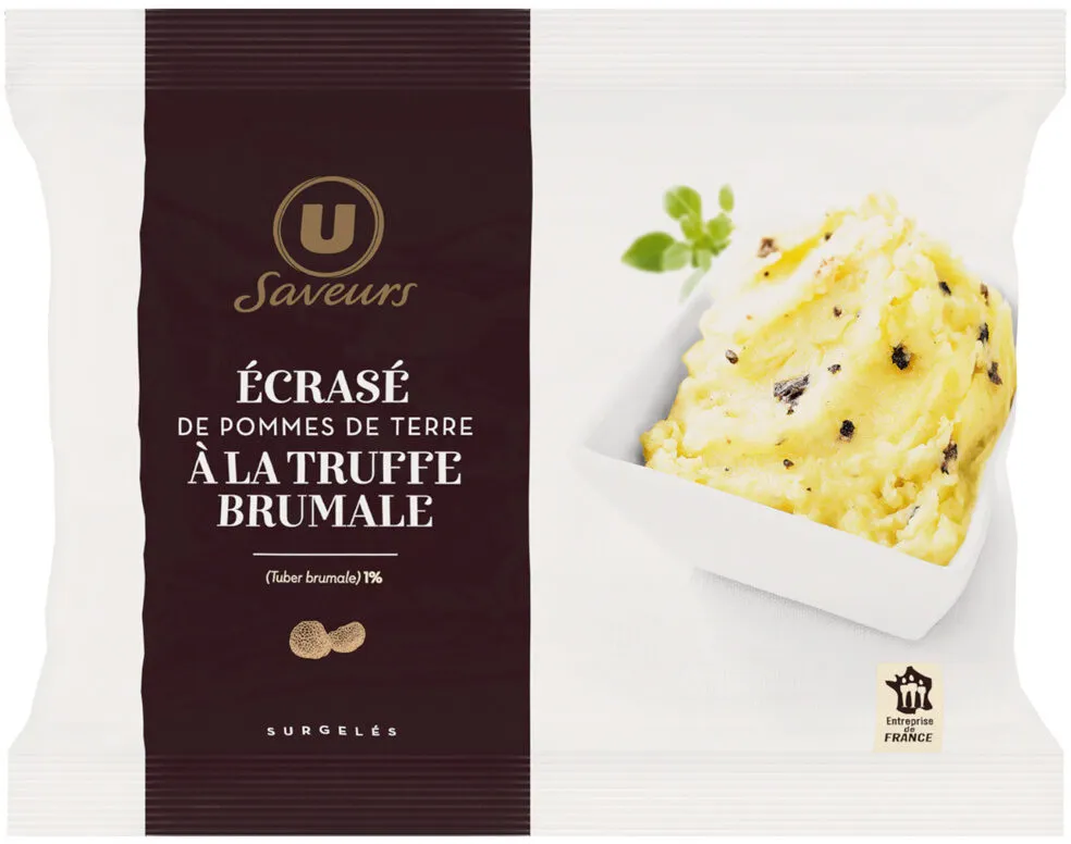 Écrasé de pommes de terre à la truffe noire (1% aromatisée) Saveurs