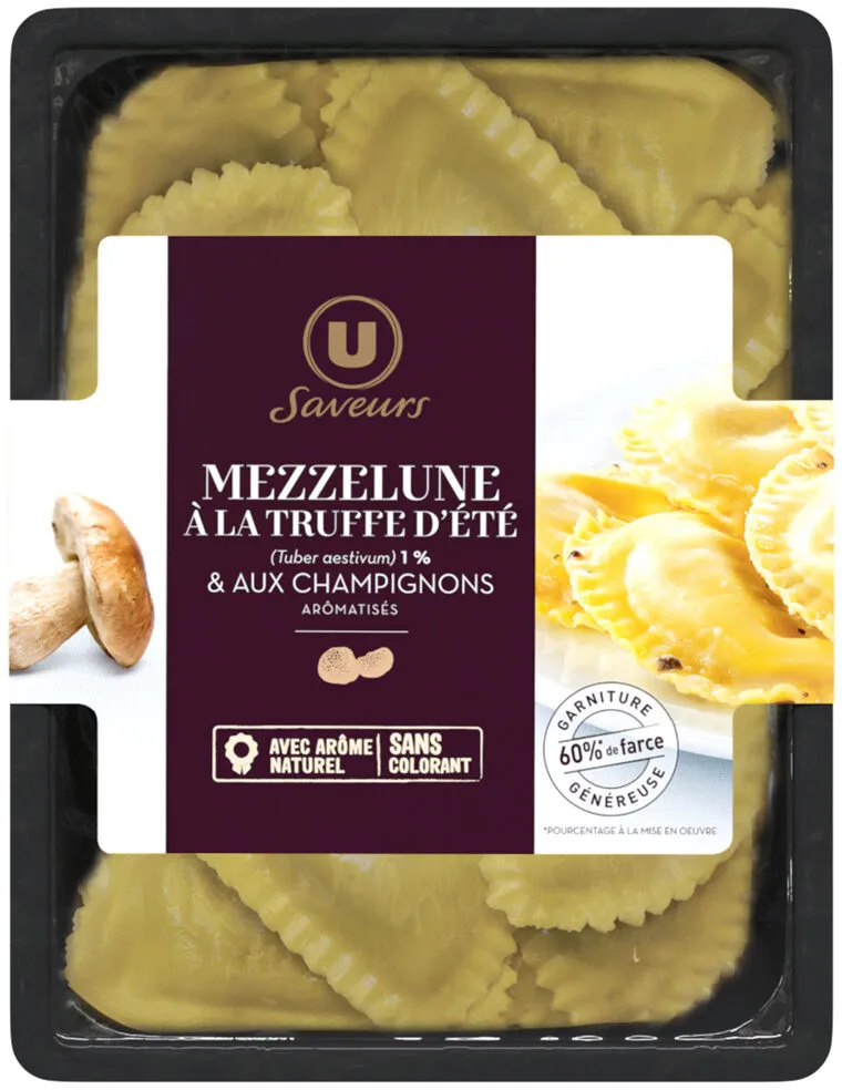 Mezzelune aux cèpes & truffe d'été (1%) Saveurs