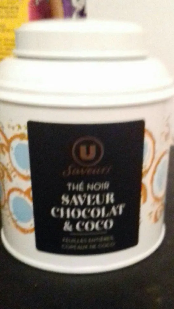 Thé noir coco cacao