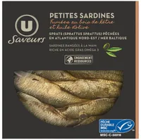 Mini sardines fumées huile olive