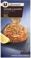 Tartare de saumon fumé à la ciboulette et au citron , 2x80g