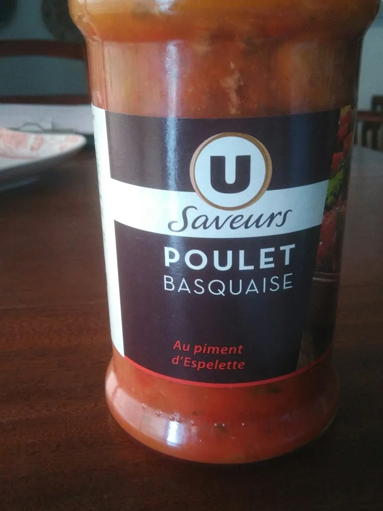 Poulet basquaise au piment d'Espelette U LES SAVEURS