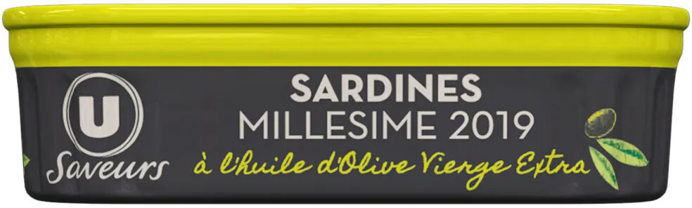 Sardines millésimées à l'huile d'olive vierge extra , 115g