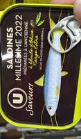 Sardines huile d'olive millésime 2022 préparées à l'ancienne