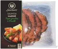Saumon mariné façon gravlax à l'aneth 120g