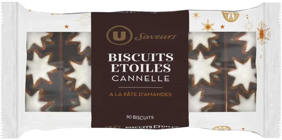 Biscuits etoiles cannelle