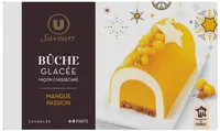Bûche glacée façon cheesecake mangue passion Saveurs