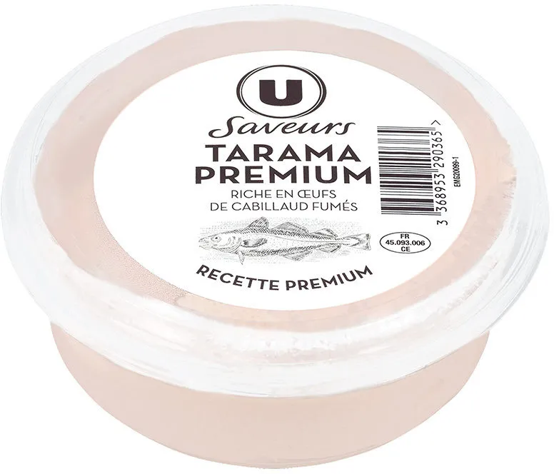 Tarama premium aux oeufs de cabillaud