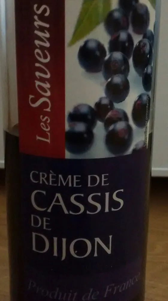 crème de cassis de dijon