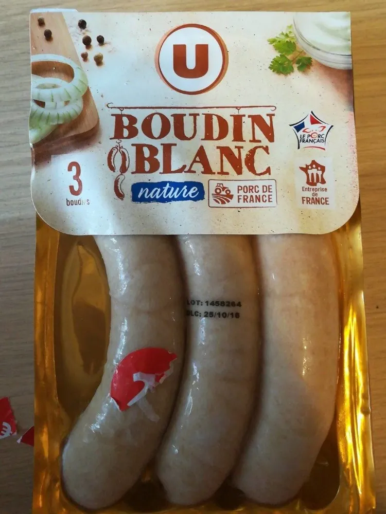 Boudin Blanc Nature
