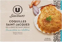 Coquilles au noix de st-jacques st-brieuc 2x100g