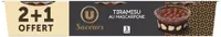 Tiramisu 2x90g + 1 offert
