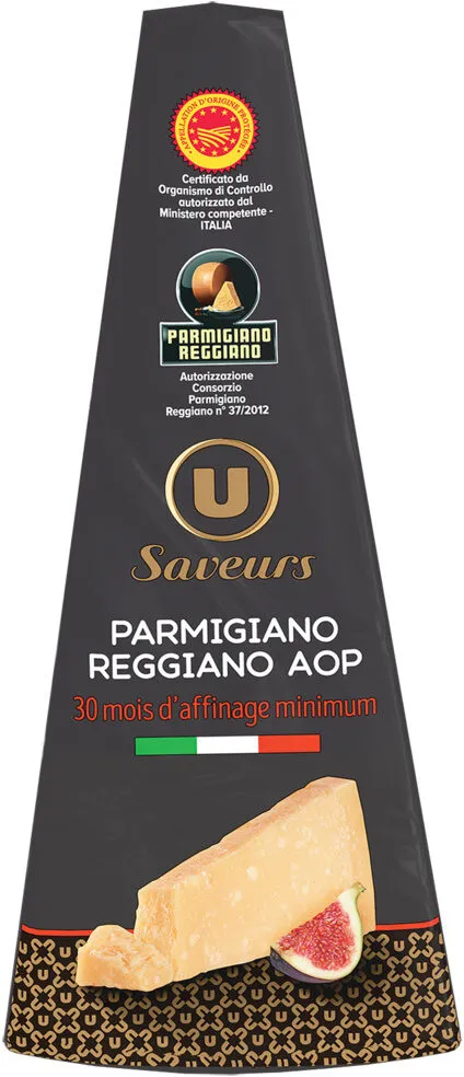 Parmigiano reggiano AOP lait cru affinage 30mois 30%MG, 150G
