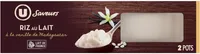 Riz au lait à la vanille de Madagascar