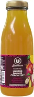Boisson à base de jus et purée de fruits (mangue, banane, citron vert)réfrigéré