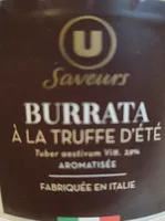 Burrata à la truffe d'été aromatisée 21%mg, 125g