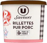 Rillettes pur porc label rouge 200g