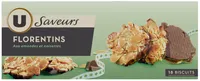 Biscuits florentins au chocolat au lait