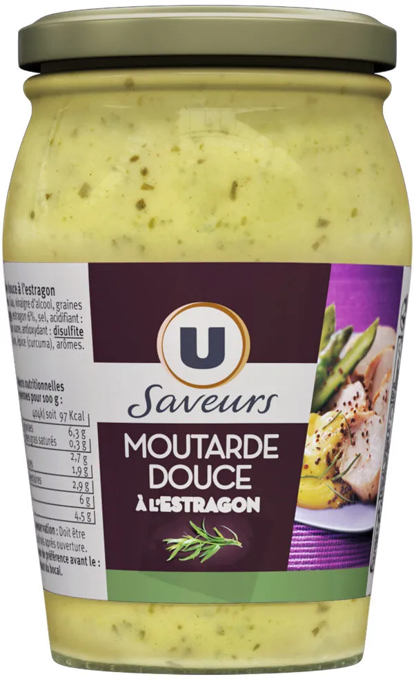 Moutarde à l'estragon 210g