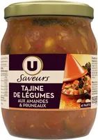 Tajine de légumes aux amandes et pruneaux