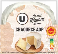 Chaource AOP au lait thermisé 22% de MG, 250g