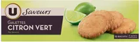 Biscuits Galettes au citron vert 100g