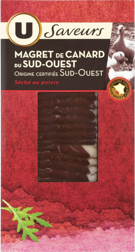 Magret de canard France séché au poivre - 90g