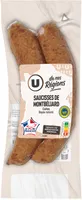 Saucisses de Montbéliard IGP cuite
