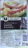 Véritables Knacks d'Alsace