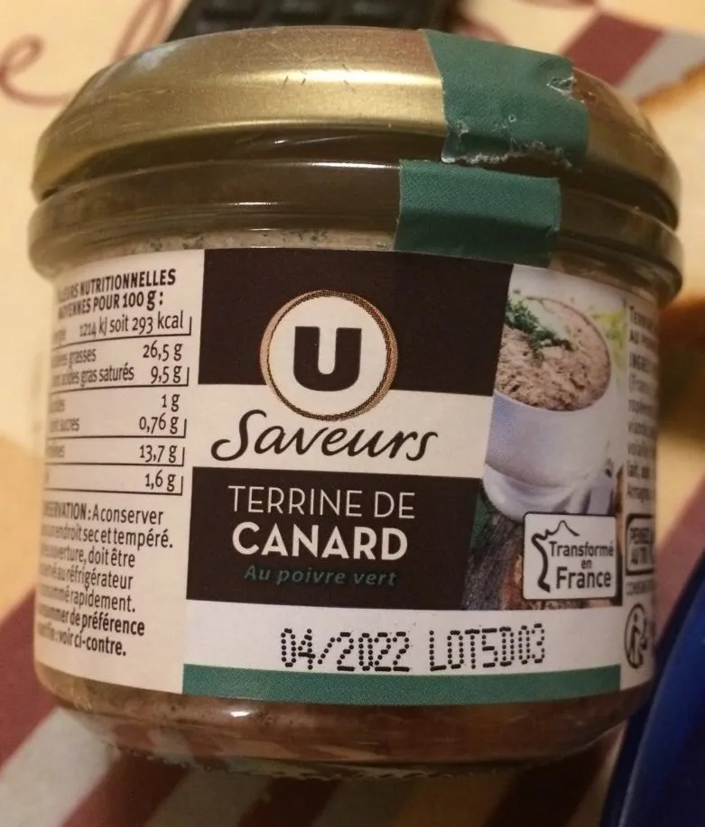 Terrine de canard