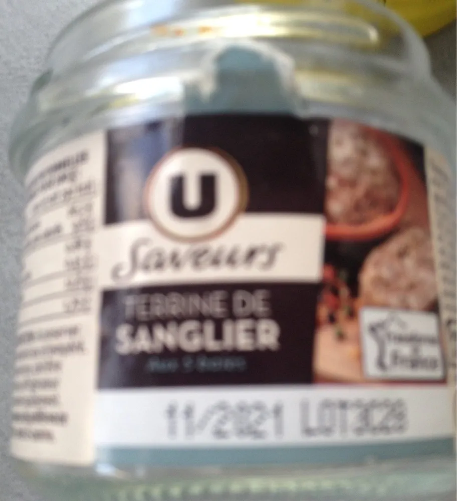 Terrine de sanglier