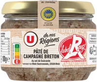 Pâté de campagne breton au sel de Guérande IGP LR 180g