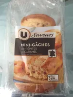 Mini Gâches aux Pépites au Caramel