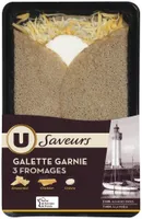 Galette garnie 3 fromages 195g