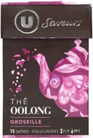 Thé Oolong à la groseille saveurs