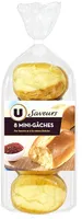 Mini gâche pur beurre à la crème fraîche x8, 360g