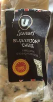 Fromage pasteurisé pâte persillé blue stilton cheese AOP 35%mg